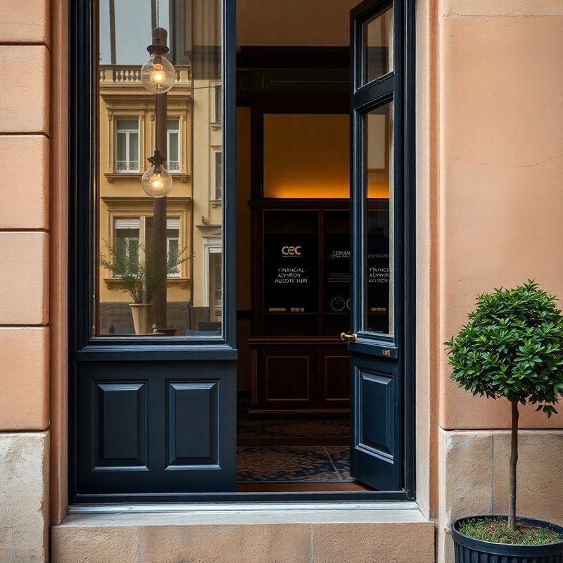 Intrarea biroului Atelier Stan pe Str. Mureșenilor, Brașov