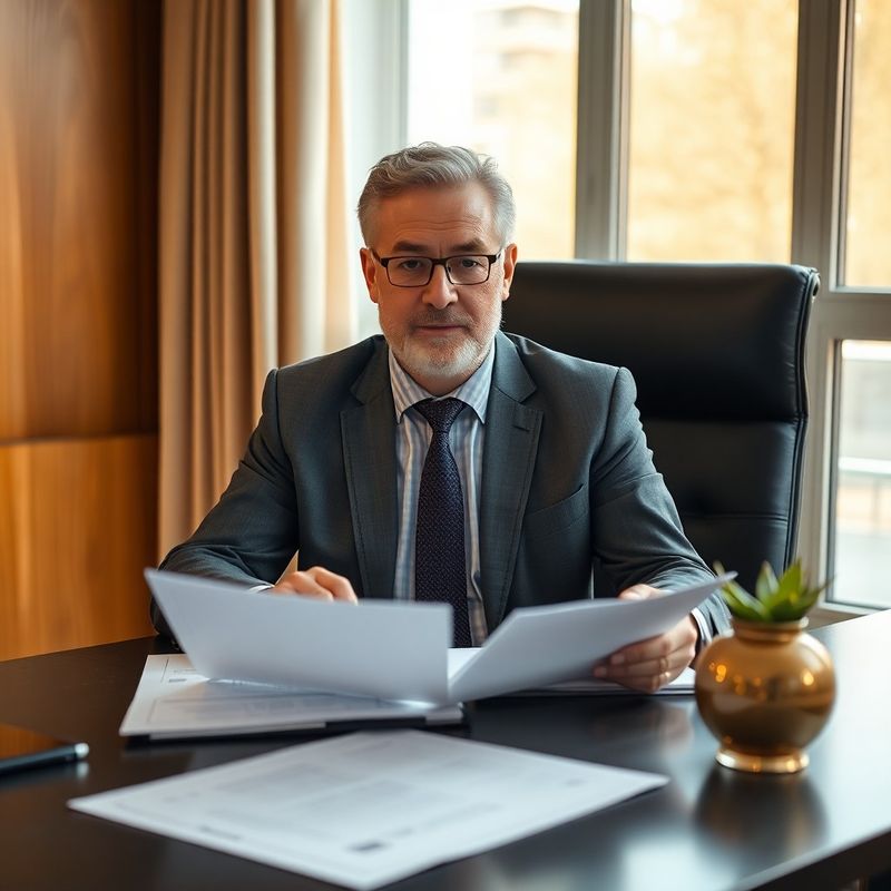 Consultant Atelier Stan revizuind documente la birou
